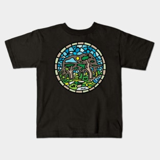 Elephant Mosaic Kids T-Shirt